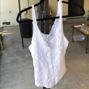 Free People White Tank Top